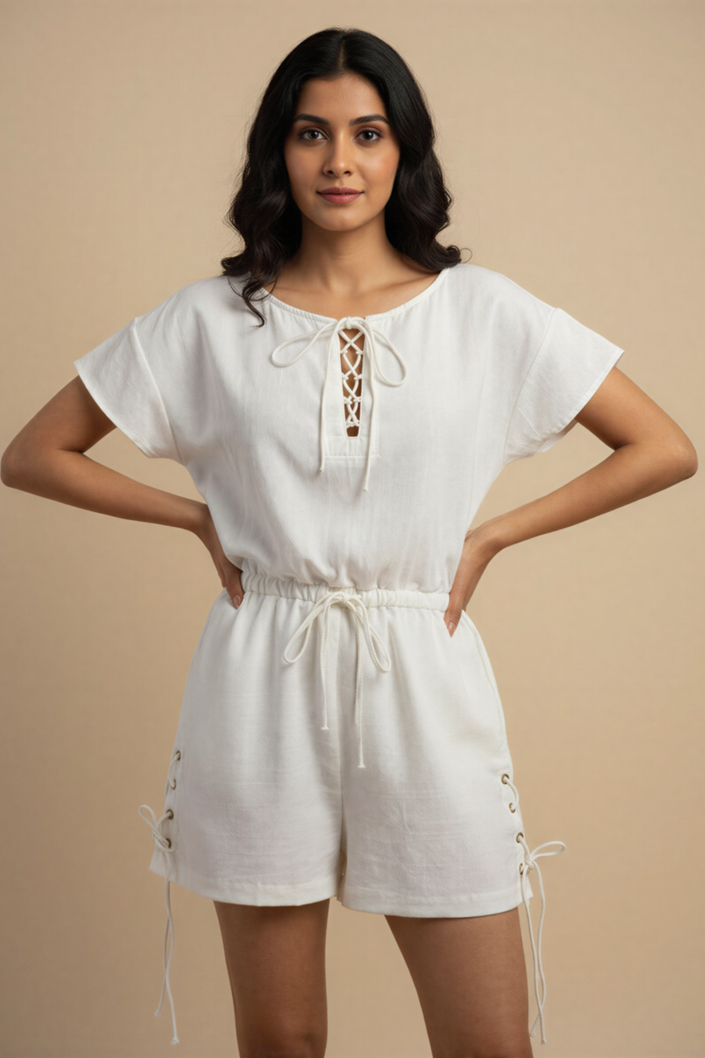 100% Handwoven Cotton Jump Suit