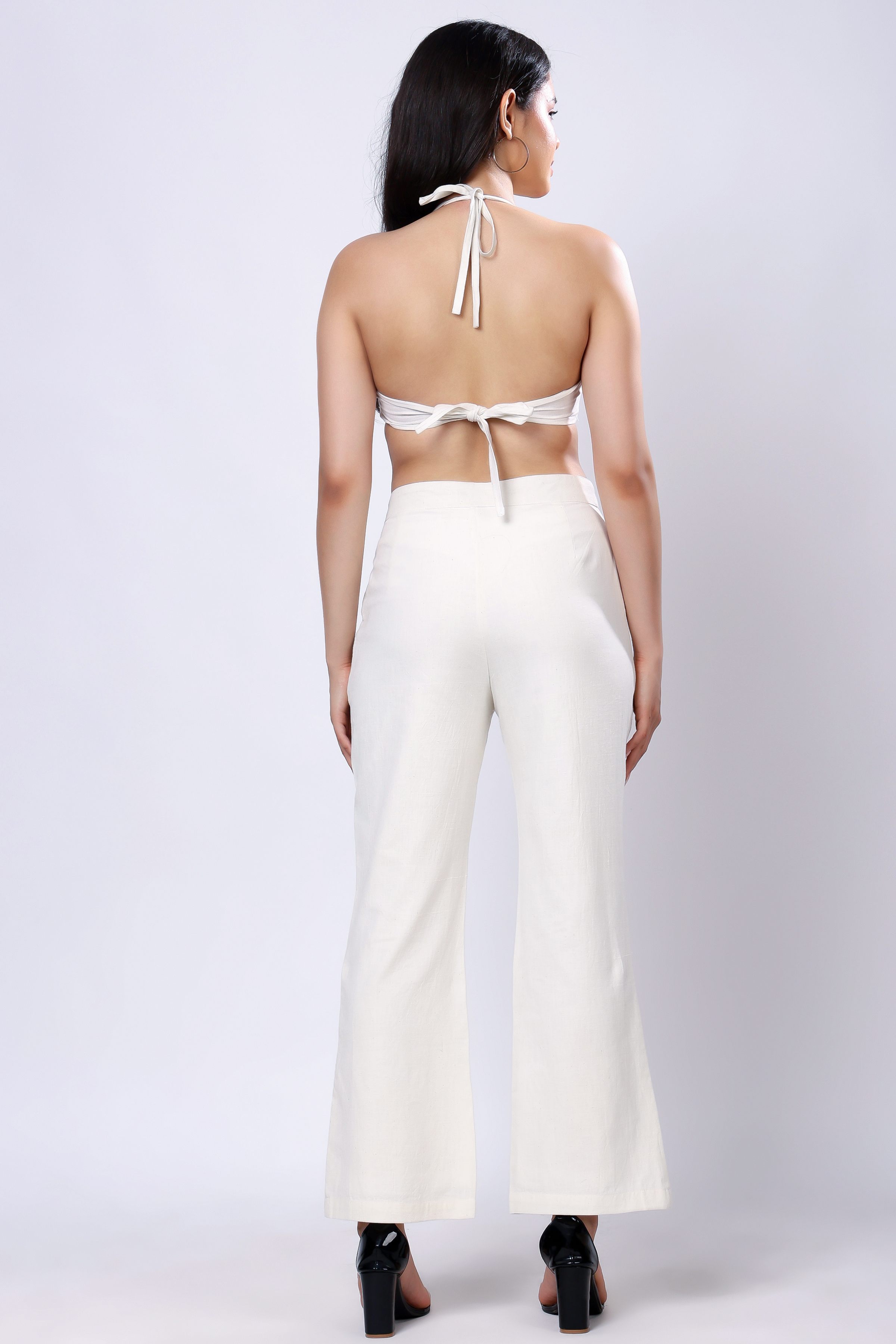 100% Handwoven Cotton Bell Bottom Style Pants