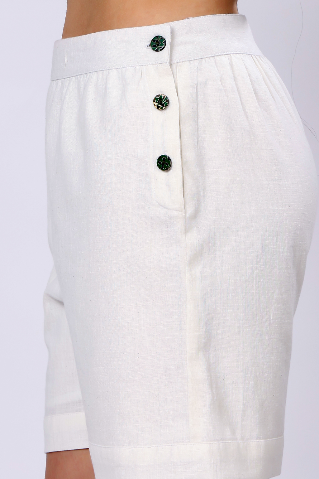 100% Handwoven Cotton Shorts