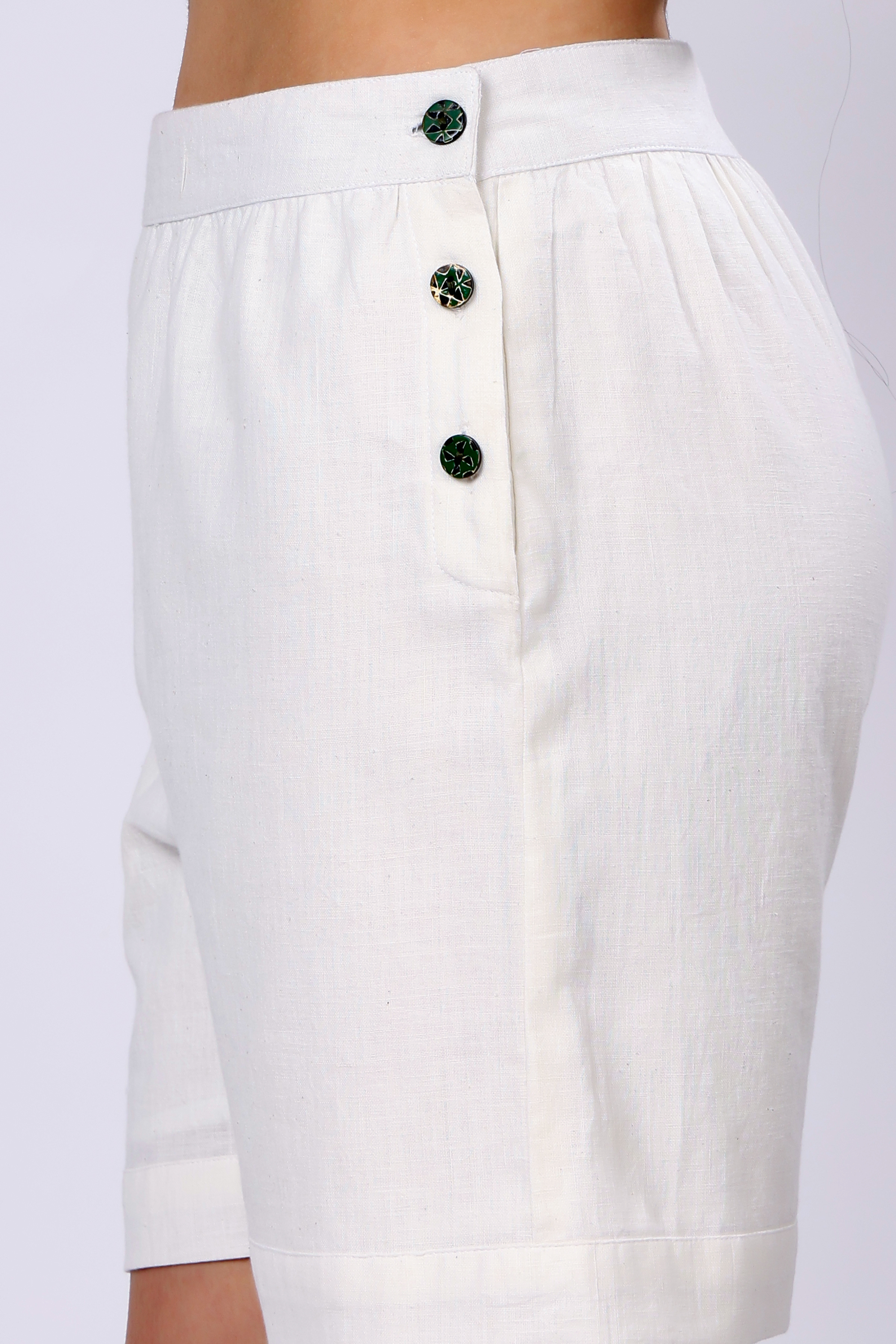 100% Handwoven Cotton Shorts