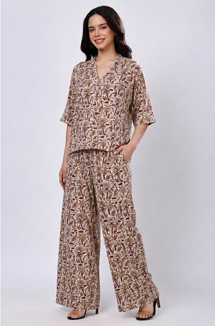 Khadi Handwoven Co-ord Set