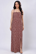 Khadi Block Print Midi Dress