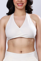 100% Handwoven Cotton Tie-Back Top