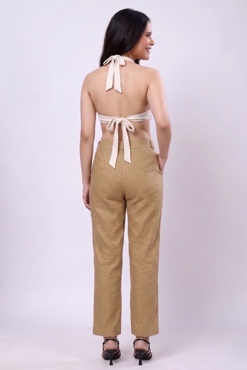 100% Handwoven Cotton Bellbottom Style Pants