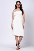 100% Handwoven Cotton Off Shoulder Dress