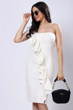 100% Handwoven Cotton Frill Dress