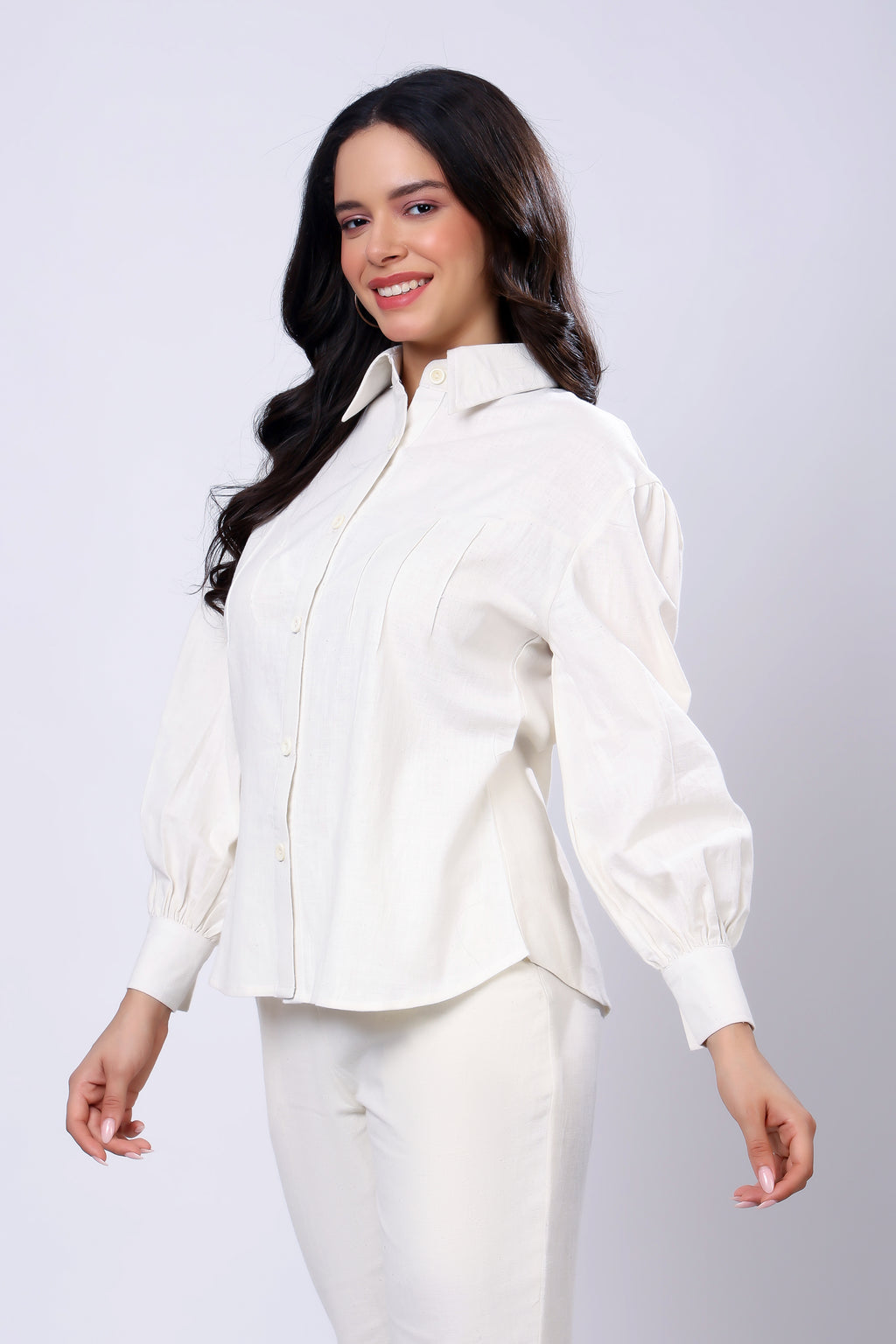 100% Handwoven Cotton Balloon Shirt