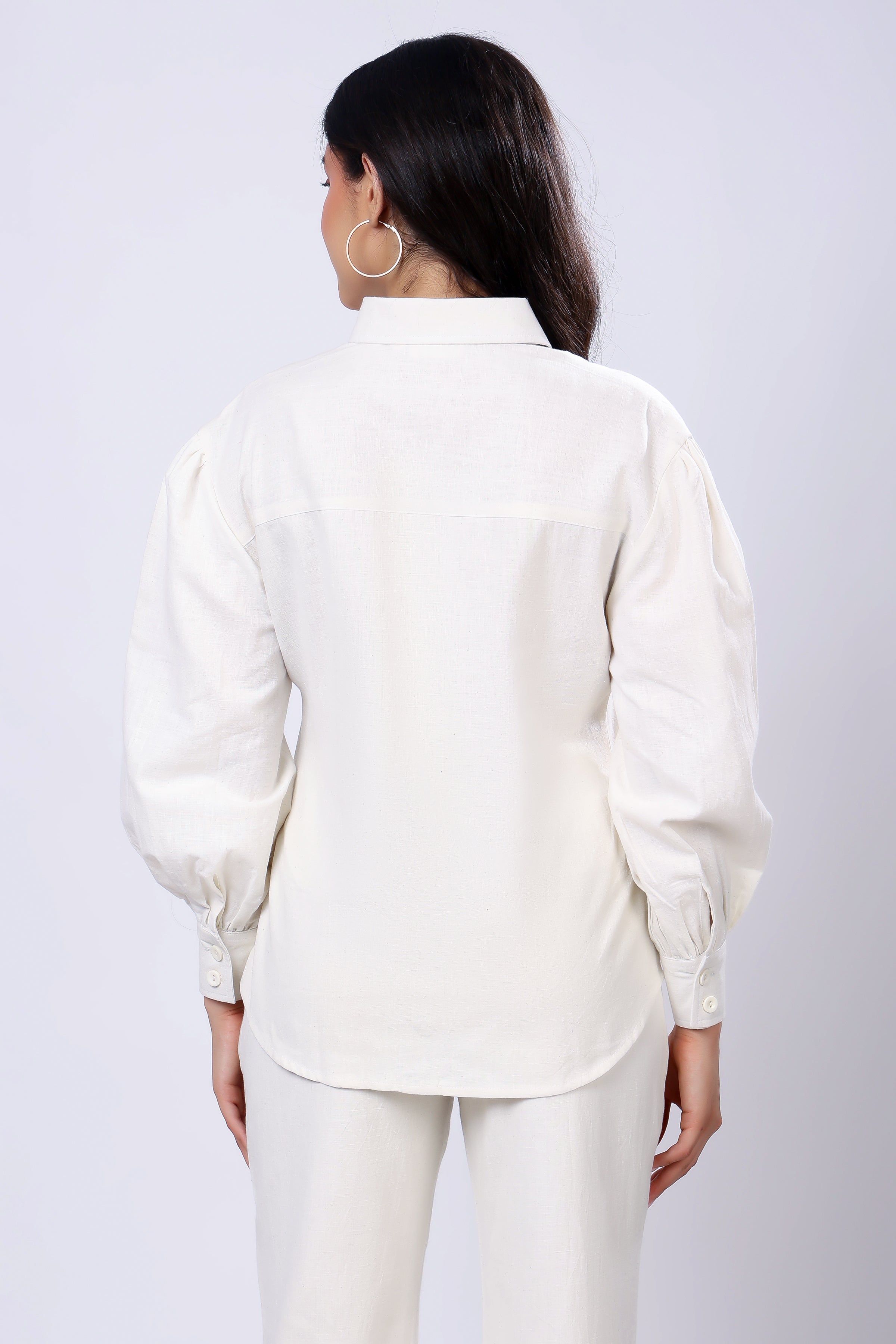 100% Handwoven Cotton Balloon Shirt
