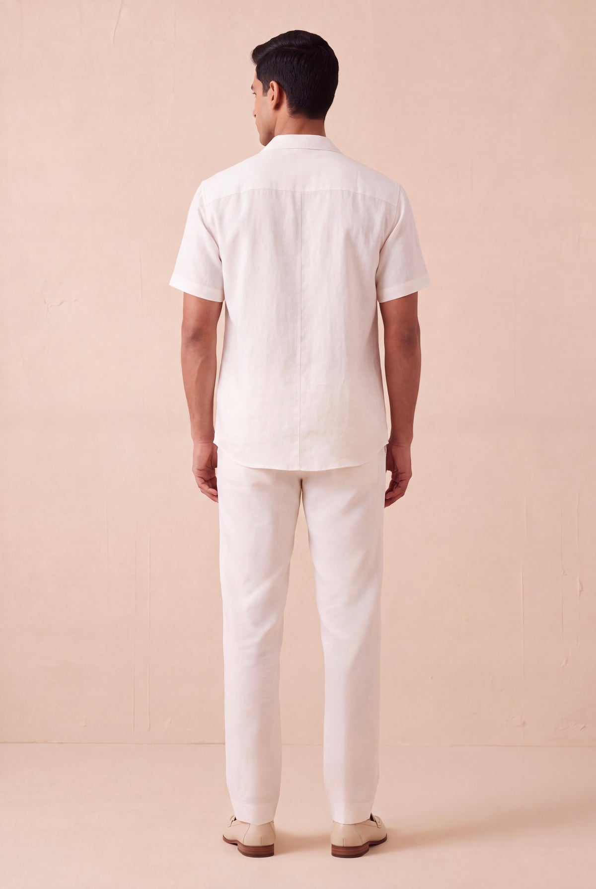 Short Sleeves Handwoven Shirt