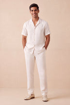 Short Sleeves Handwoven Shirt